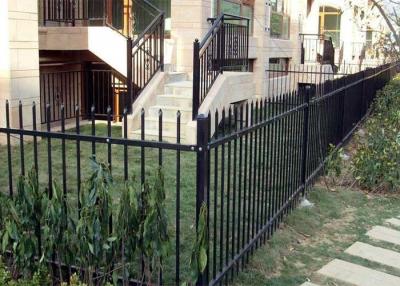 China Skyhall Picket Tubular Steel Fence 2000mm Powder Coated Wire Mesh Panels for sale