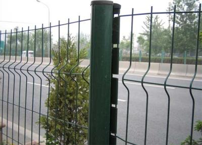 China Square Post Green V Mesh Fencing for sale