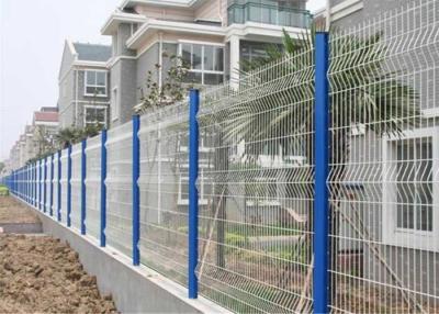 China Powder Coated V Mesh Security Fencing H2.23m 3D Wire Mesh Fence for sale