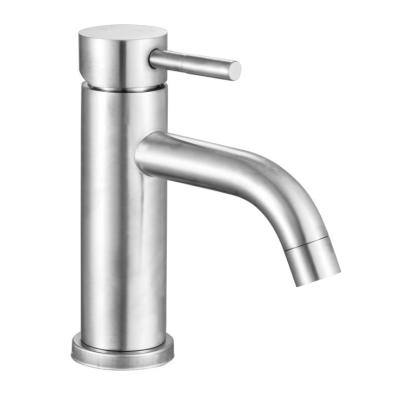 China Contemporary Lead Free Stainless Steel Basin Faucet Anti Rust Preservative for sale