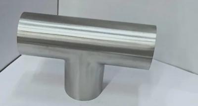 Китай Sanitary 30mm Stainless Steel Pipe Tee 2500lbs Pressure продается
