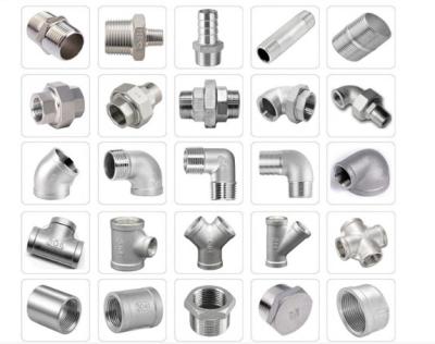 China BSP Threaded Stainless Steel 90 Degree Elbow 150 LB SUS 304 Customized Size for sale