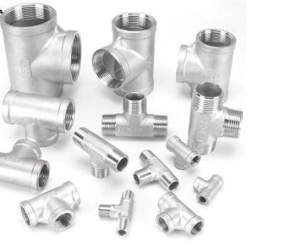 China Elbow Union 304 Stainless Steel Pipe Fittings Casting 90 Degree Female Threaded for sale