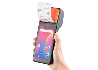 China Android 8.1 Billing POS Machine Cashier Handheld Mobile POS Terminal with Receipt Printer for sale