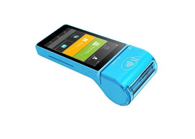 中国 5.5インチ携帯用手持ち型POS機械NFCの読者/GPSが付いている移動式クレジット カード ターミナル 販売のため