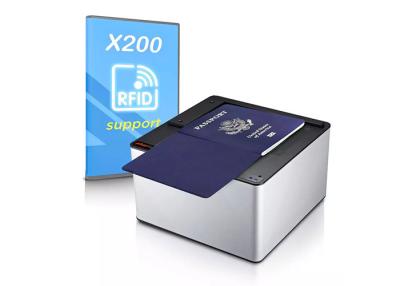 China 24 máquinas del lector de tarjetas de la identificación del e-pasaporte del quiosco MRZ del escáner del pasaporte del documento OCR del pedazo en venta