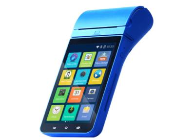 China dispositivos del pago del PDA de la tableta 4G, máquina de la tarjeta de crédito del móvil de Android 5,1 con la impresora en venta