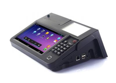 China Máquina portátil de la impresora del recibo del sistema de la posición de la pantalla táctil con la tarjeta de Sim en venta