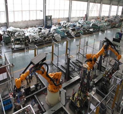 Chine Île de soudure de travail de montage partiel des véhicules à moteur du dessous de la carrosserie M4 à vendre
