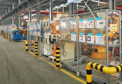China Longitudinal Beam Assembly Automatic Welding Workstation for sale
