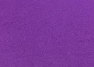 China Purple Stretch Corduroy Fabric Breathable Cloth / Dress Fabric for sale