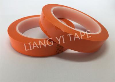 China High Temperature Resistance Orange Electrical Tape With Acrylic Pressure - Sensitive Adhesive for sale
