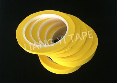 China PET Film Transformer Insulation Tape , Heat Resistance Insulation Yellow Mylar Tape for sale