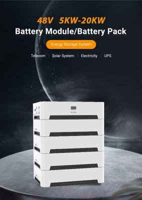 China MSDS Solar Energy Storage System 48V 200ah 400ah 10kwh 20kwh LiFePO4 Battery Pack for sale