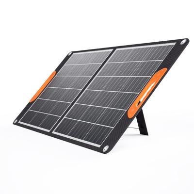 China Travel / Phone / Boat Foldable Solar Panel High Efficiency Portable 18V 60W 100W 120W for sale