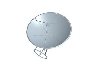 China Ground Mount Type C-Band Antenna 1.35m TVRO Antenna 6 Segment Of Reflector for sale