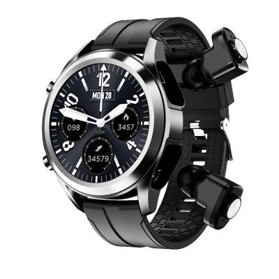 中国 心拍数のモニターTWSのヘッドホーンの腕時計のスマートなブレスレットが付いている1個の無線イヤホーンに付きEarbuds 2個のスマートな腕時計 販売のため