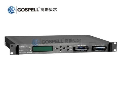 China GC-1818 with 4 Channels Descrambler and RF Receiving & Demodulation for sale