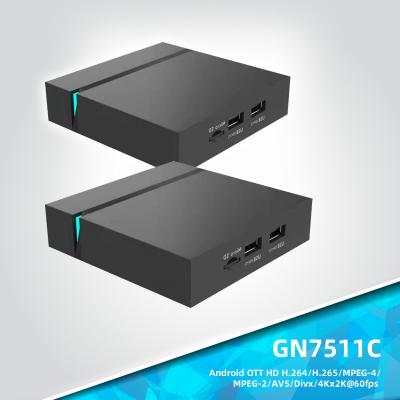 中国 GN7511Cのアンドロイド11 ATVサポートCertificado 4GB 64GB Amlogic S905y4 DDR4 5g WiFi Youtube 4KスマートなTV箱 販売のため