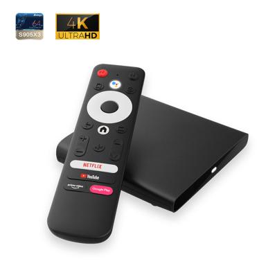 China 4K HDR OTT Set Top Box S905X2 Watch Free Android OTT TV Box With AV1 decoding for sale