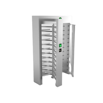 China Rotary Smarter Security Full Height Turnstile Durable Flexible 304 Stainless Steel for sale