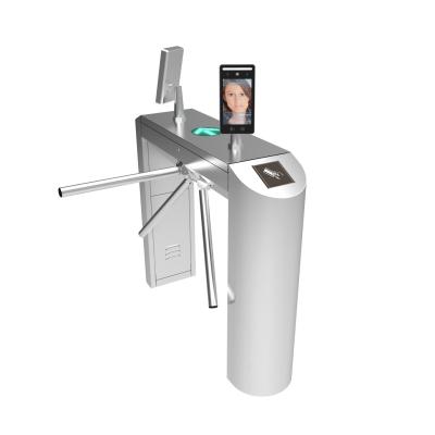 China Face Recognition Access Control Turnstile Door NFC Tripod Turnstile Security Doors for sale