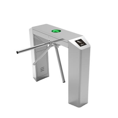 China Semi Automatic Subway Access Control Turnstile RFID Card Controlled Turnstile Entry Systems for sale