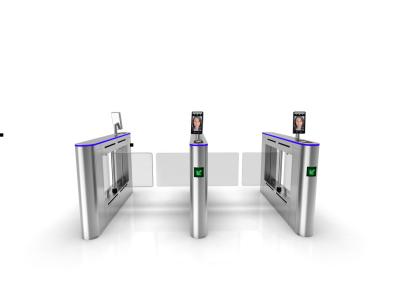 China SUS316 304 Face Recognition Turnstile Subway RFID Flap Barrier Access Control System for sale