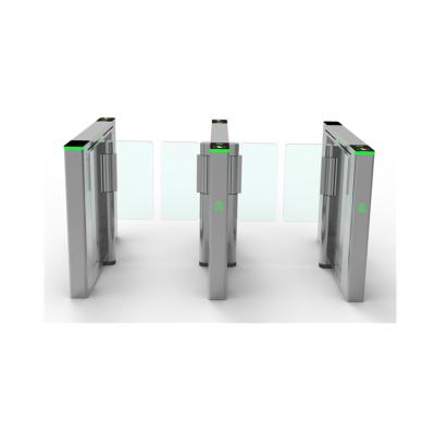 China AC110V Automated Gate Systems 600mm Width Turnstile Gate With Card Reader for sale