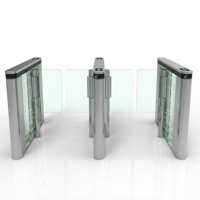 China Swing Security Swing Access Gates Waist Height Railway Speed Gate Turnstile for sale
