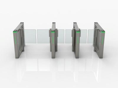 China SUS304 Security Turnstile Gate IP54 Enclose Rating With Card Reader for sale