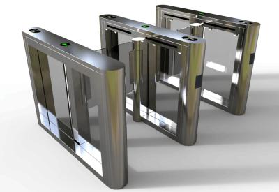 China Metal Speed Gate Turnstile Stainless Steel , Rust-proof Automatic Lane Barrier for sale