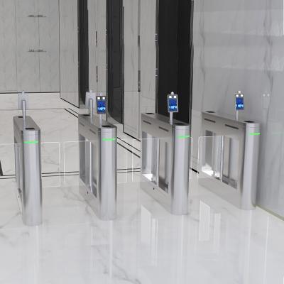 China Face Recognition Stainless Steel Turnstile 110V-220V Humidity 20%-80% for sale