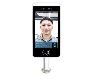 China Painel LCD do IPS do reconhecimento de cara do varredor da temperatura de Android fixado na parede à venda