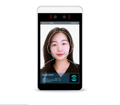 中国 Office Wall-Mounted Face Recognition Door Lock , Facial Thermometer Scanner 販売のため