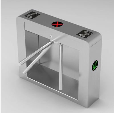 China Automatic System Tripod Turnstile Gate Stainless Steel 304 Bi Direction for sale