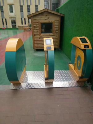 中国 子供の安全速度のゲートの回転木戸の反ピンチ振動ゲート プロダクト解決 販売のため