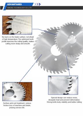 China TCT 144T 10 Aluminum Carbide Steel Cutting Saw Blades 0.032in for sale