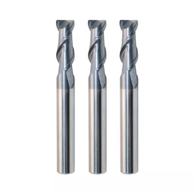 China Tungsten Alloy Milling Cutters Flute End Mill Cutter HELICA Coating for sale