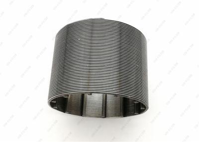 China Petrochemical Stainless Steel 304 Wedge Wire Filter 0.1mm Slot for sale