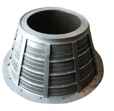 China Safety 2m Length Stainless Steel 304  Wedge Wire Strainer No Block for sale