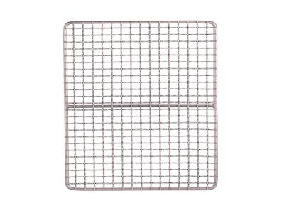 China Outdoor 300mm Length 200mm Width Titanium Wire Mesh , BBQ Grill Net for sale