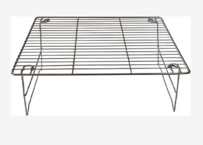 China Rectangle 16'' Portable Detachable Folding BBQ Grill Rack Elevated for sale