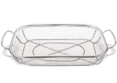 China ISO9001 Approve Multipurpose BBQ Veggie Grill Basket For Kitchen for sale