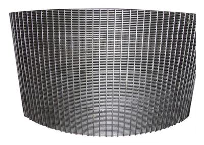 China CE Certified OD 508mm Curved Johnson Wedge Wire Screen For Coal for sale