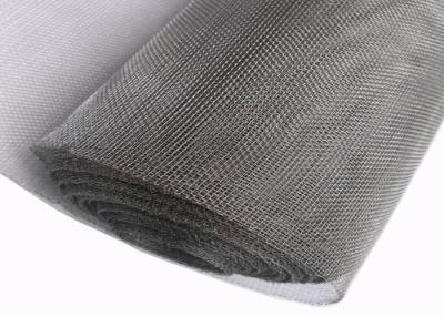 China Pure Nickel 1000mm Width 0.6mm Dia Wire Mesh Bird Screen , Electrode Mesh for sale