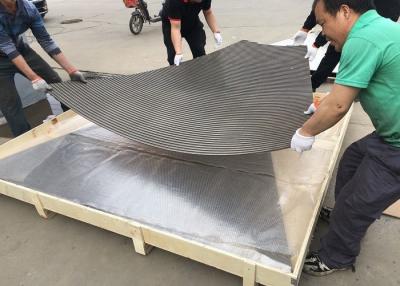 China 2m Length Aisi 304 Sieve Bend Screen Corrosion Resistance For Vibro Screen Spares for sale