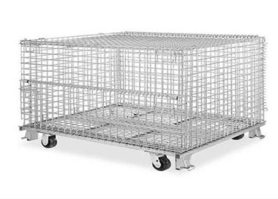 China Security Folded 1.5m Length Mesh Cages For Storage for sale