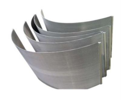 China 120 Solid Liquid Separation Sieve Bend Screen 99% Curved Customized for sale