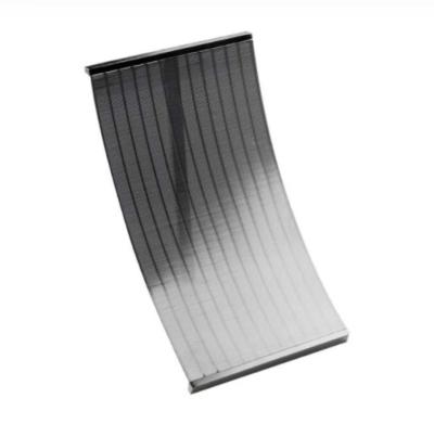 China Solid Liquid Separation Curve Wedge Line Sieve Bend Screen Wedge V Shaped for sale